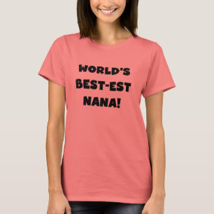 Werelds Beste Oma Zwarte en Witte T-shirts