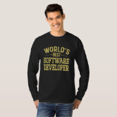 Werelds Beste Ontwikkelaar van Software Functie So T-shirt (Voorkant volledig)