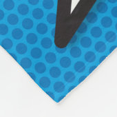 Werelds Beste Opa, Grootvader 12 Foto Blauw Fleece Deken (Hoek)