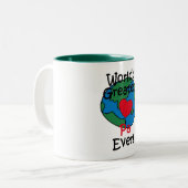 Werelds Beste Opa Hart Tweekleurige Koffiemok (Voorkant links)