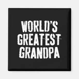 Werelds Beste Opa Shirt Papa Mannen Vaderdag Magneet