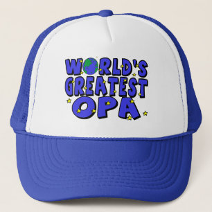 Werelds Beste Opa Trucker Pet