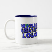 Werelds Beste Opa Tweekleurige Koffiemok (Links)