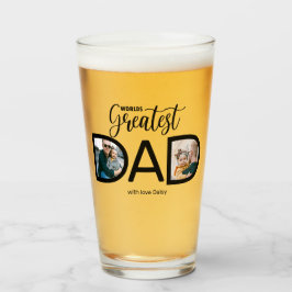 Werelds Beste Papa 2 Foto Glas