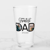 Werelds Beste Papa 2 Foto Glas (Voorkant)