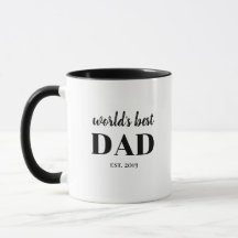 Werelds Beste Papa Eenvoudig Praktisch Vaderdag Ca