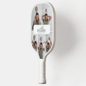 Werelds Beste Papa | Fotocollage Pickleball Paddle (Links)