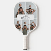 Werelds Beste Papa | Fotocollage Pickleball Paddle (Achterkant)