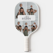 Werelds Beste Papa | Fotocollage Pickleball Paddle (Voorkant)