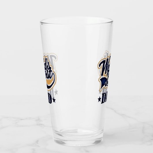 Werelds Beste Papa Glas (Links)