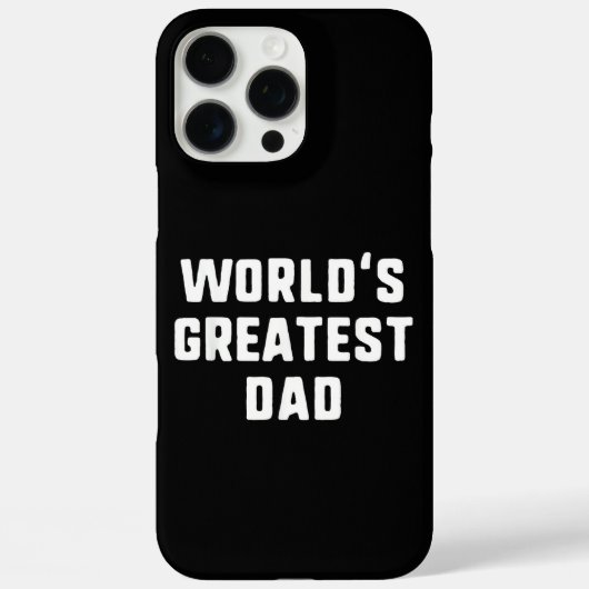 Werelds Beste Papa Grappige Familie Case-Mate iPhone Case (Achterkant)