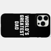 Werelds Beste Papa Grappige Familie Case-Mate iPhone Case (Achterkant (horizontaal))