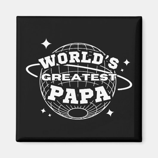 Werelds Beste Papa Magneet (Voorkant)
