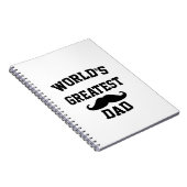 Werelds beste papa notitieboek (Rechterzijde)
