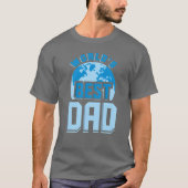 Werelds Beste Papa Papa Vader Vaders Dag Meisje T-shirt (Voorkant)