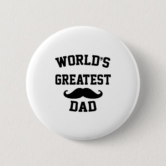 Werelds beste papa ronde button 5,7 cm (Voorkant)