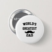 Werelds beste papa ronde button 5,7 cm (Voorkant /achterkant)