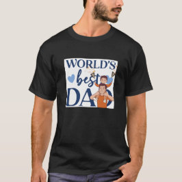 Werelds Beste Papa – Schattige Familie Desi van Va T-shirt