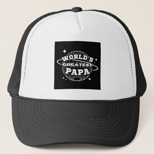 Werelds Beste Papa Trucker Pet (Voorkant)