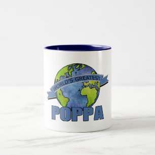 Werelds Beste Papa Tweekleurige Koffiemok