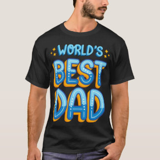 Werelds Beste Papa Vaderdag Cadeau voor Vader vrie T-shirt