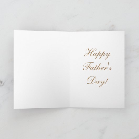 Werelds Beste Papa Vaderdag Foto Op Maat Kaart (Binnen)