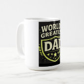 Werelds Beste Papa Vaderdag Koffiemok (Voorkant links)