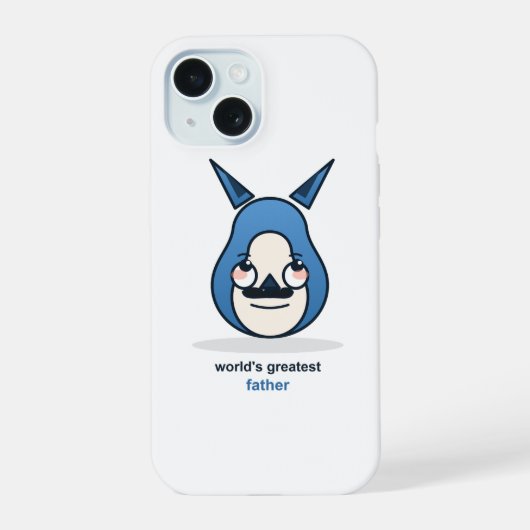 Werelds Beste Papa Vos iPhone 15 Case (Achterkant)