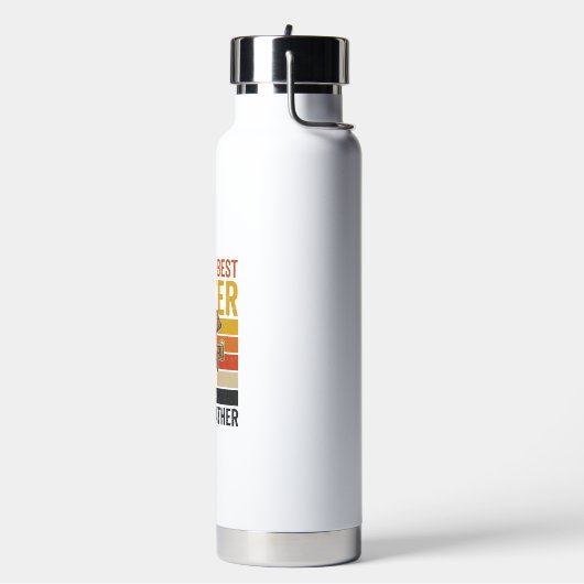Werelds Beste Scheetgrappenmaker Vader Beer Waterfles (Links)