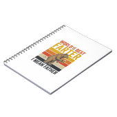 Werelds Beste Scheetgrappige Vaderbeer Notitieboek (Linkerzijde)