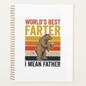 Werelds Beste Scheetgrappige Vaderbeer Planner (Voorkant)