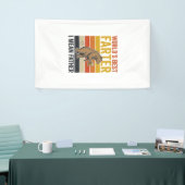 Werelds Beste Scheetgrappige Vaderbeer Spandoek (Beurs)