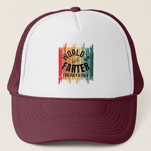 WERELDS BÈSTE SCHEETLATER BEDOEL IK VADER TRUCKER PET (Voorkant)