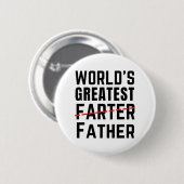 WERELDS BESTE SCHEETLATER - VADER - VADERSDAG RONDE BUTTON 5,7 CM (Voorkant /achterkant)