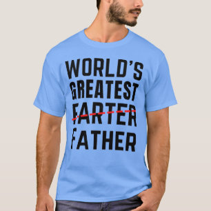 WERELDS BESTE SCHEETLATER - VADER - VADERSDAG T-SHIRT