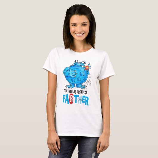 werelds beste scheter 2018 (wit) t-shirt (Voorkant volledig)