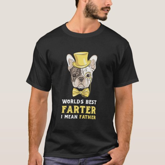 Werelds Beste Scheter Eh Vader Hond Papa T-shirt (Voorkant)