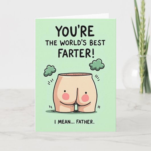 Werelds Beste Scheter Grappige Kaart (Voorkant)