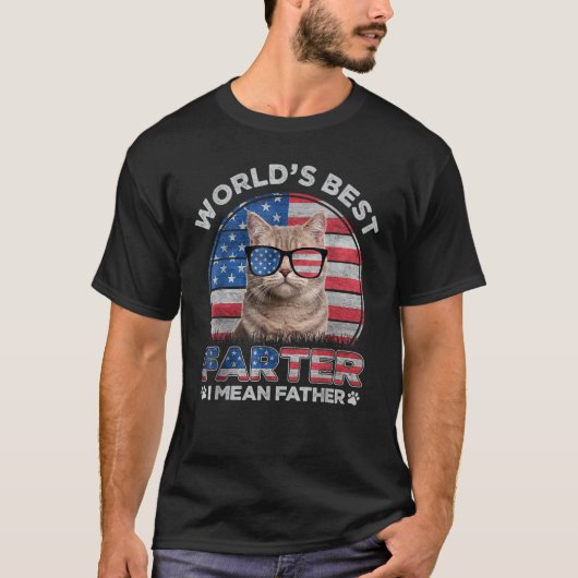 Werelds Beste Scheter Ik Bedoel Vader Beste Katten T-shirt (Voorkant)