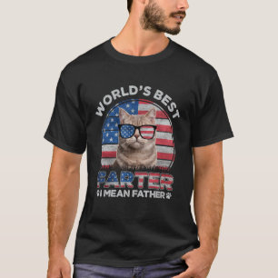 Werelds Beste Scheter Ik Bedoel Vader Beste Katten T-shirt