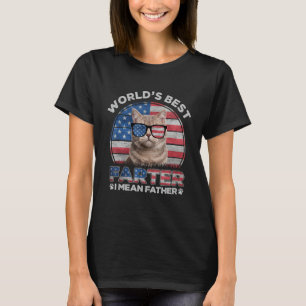 Werelds Beste Scheter Ik Bedoel Vader Beste Katten T-shirt