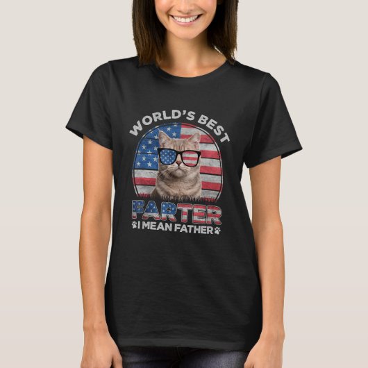Werelds Beste Scheter Ik Bedoel Vader Beste Katten T-shirt (Voorkant)