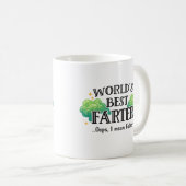 Werelds Beste Scheter Mok Cadeau voor Vader Vaderd (Voorkant rechts)