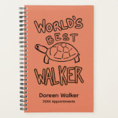 Werelds Beste Schildpad Wandel Planner (Voorkant)