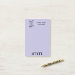 Werelds Beste Schildpad Wandelaar Plakbriefjes Post-it® Notes