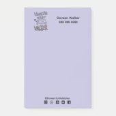 Werelds Beste Schildpad Wandelaar Plakbriefjes Post-it® Notes (Voorkant)