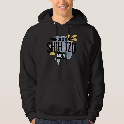 Werelds beste Shih Tzu Moeder Hoodie (Voorkant)