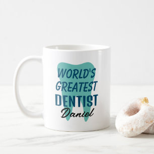 Werelds beste tandarts koffiemok cadeau