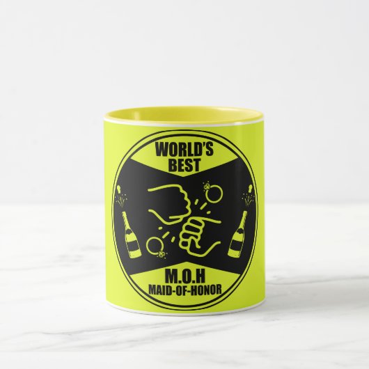 Werelds Beste Trouwambassade Mok (Midden)