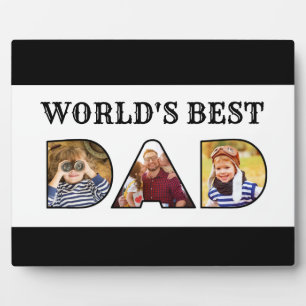 Werelds beste vader citaat foto collage vaders dag fotoplaat